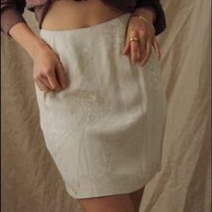 Kasper Floral Jacquard Skirt Size 6P